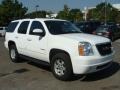 2013 Summit White GMC Yukon SLT 4x4  photo #3