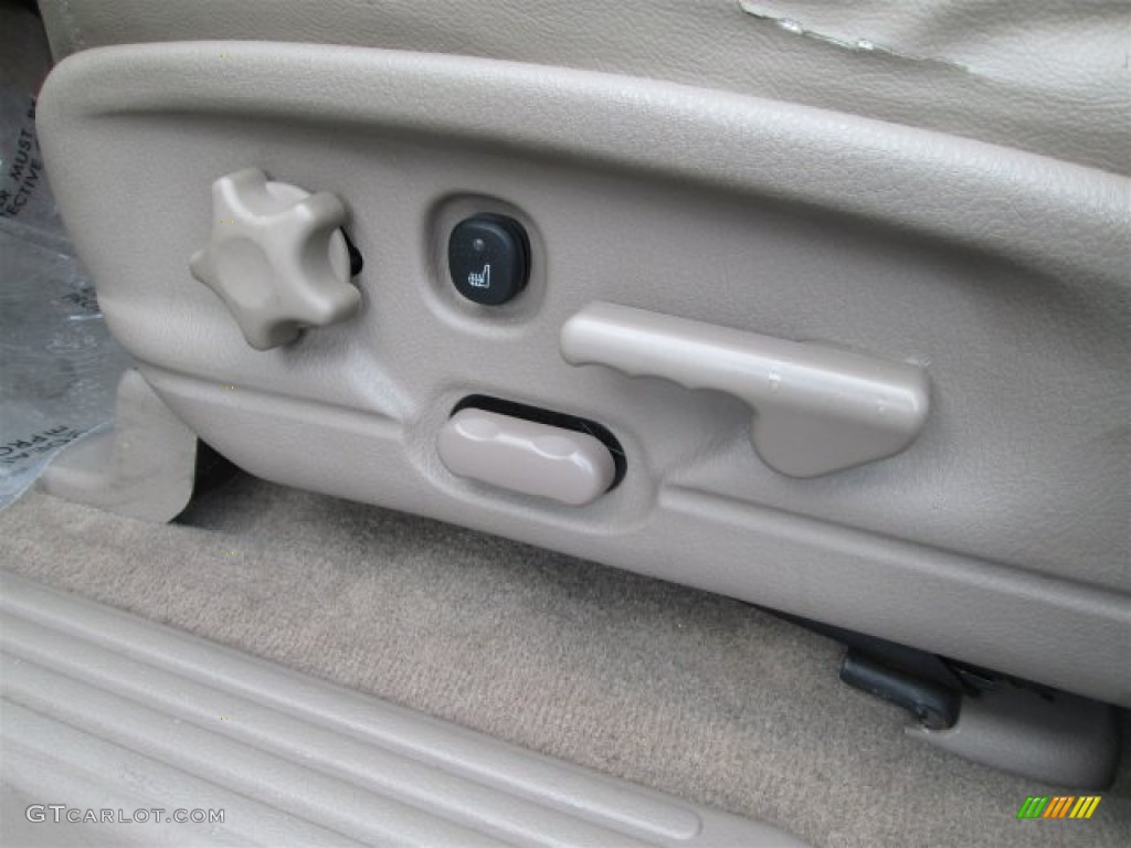 2003 Explorer Eddie Bauer - Aspen Green Metallic / Medium Parchment Beige photo #13