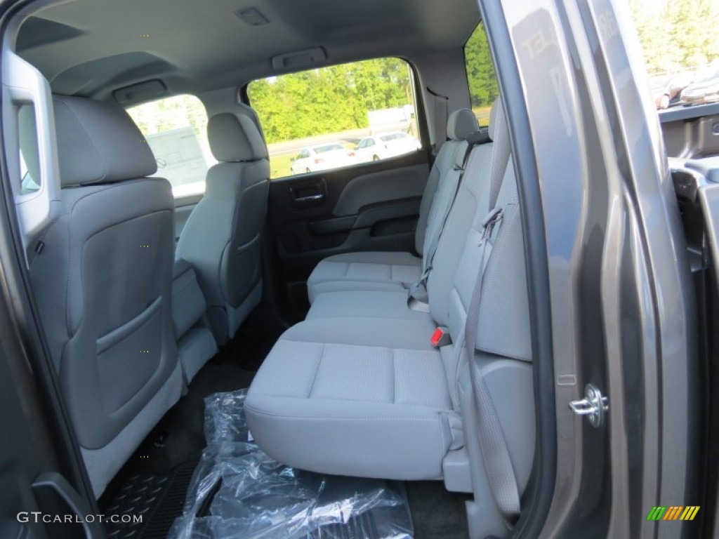 2014 Chevrolet Silverado 1500 WT Crew Cab Rear Seat Photo #85964385
