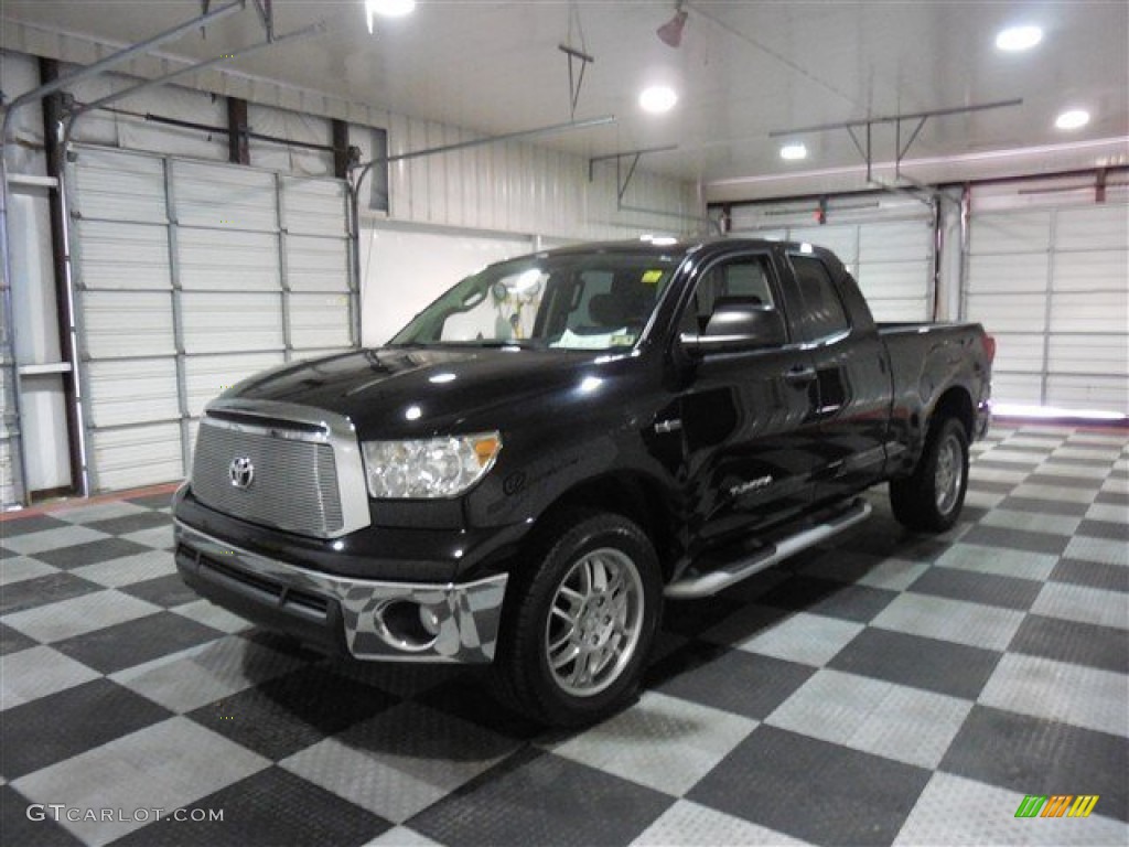 2011 Tundra Texas Edition Double Cab - Black / Graphite Gray photo #3