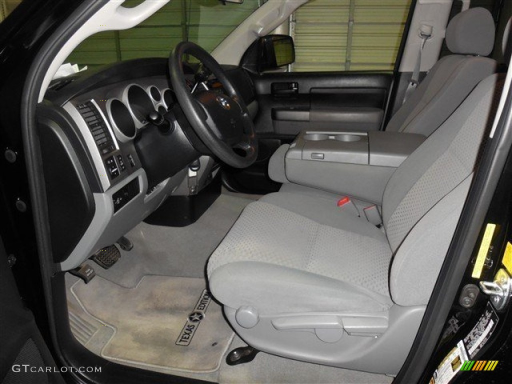 2011 Tundra Texas Edition Double Cab - Black / Graphite Gray photo #10