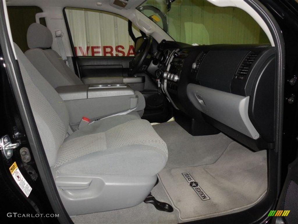 2011 Tundra Texas Edition Double Cab - Black / Graphite Gray photo #16