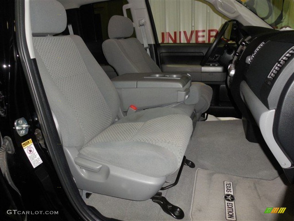 2011 Tundra Texas Edition Double Cab - Black / Graphite Gray photo #17