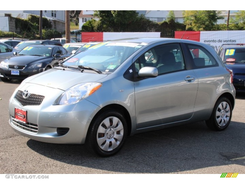 2007 Yaris 3 Door Liftback - Meteorite Metallic / Dark Charcoal photo #3