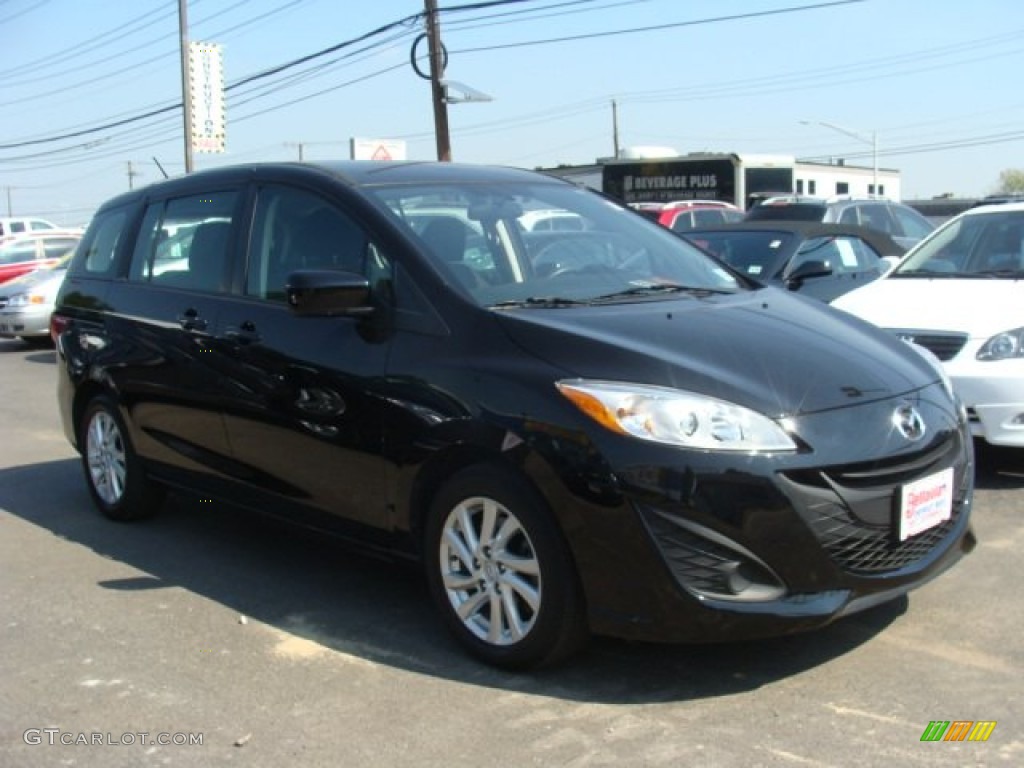 2012 MAZDA5 Sport - Brilliant Black / Black photo #3