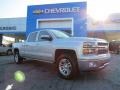 Silver Ice Metallic 2014 Chevrolet Silverado 1500 LTZ Crew Cab