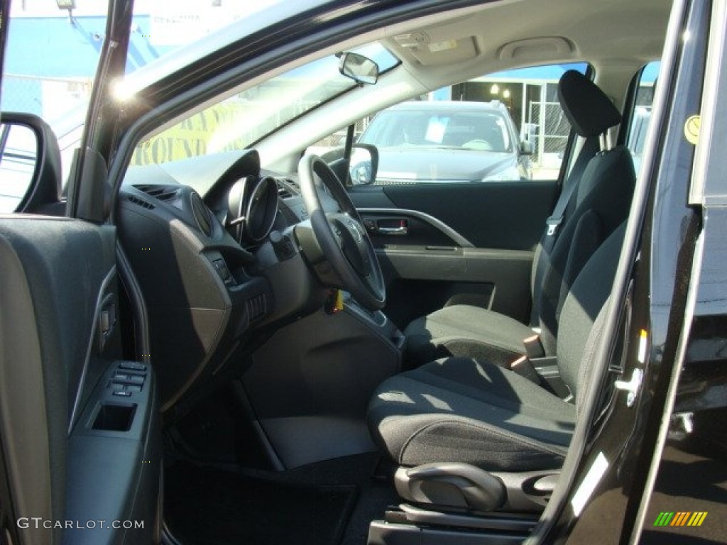 2012 MAZDA5 Sport - Brilliant Black / Black photo #7