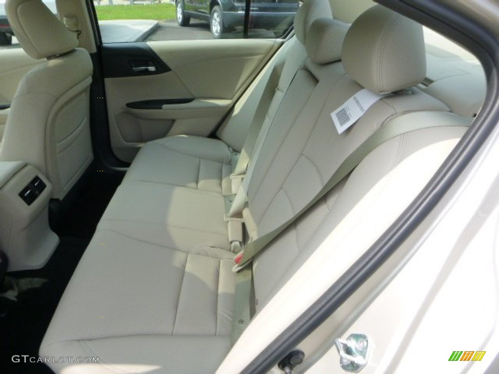 2014 Accord EX-L V6 Sedan - Champagne Frost Pearl / Ivory photo #11