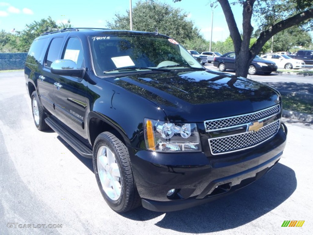 Black Chevrolet Suburban