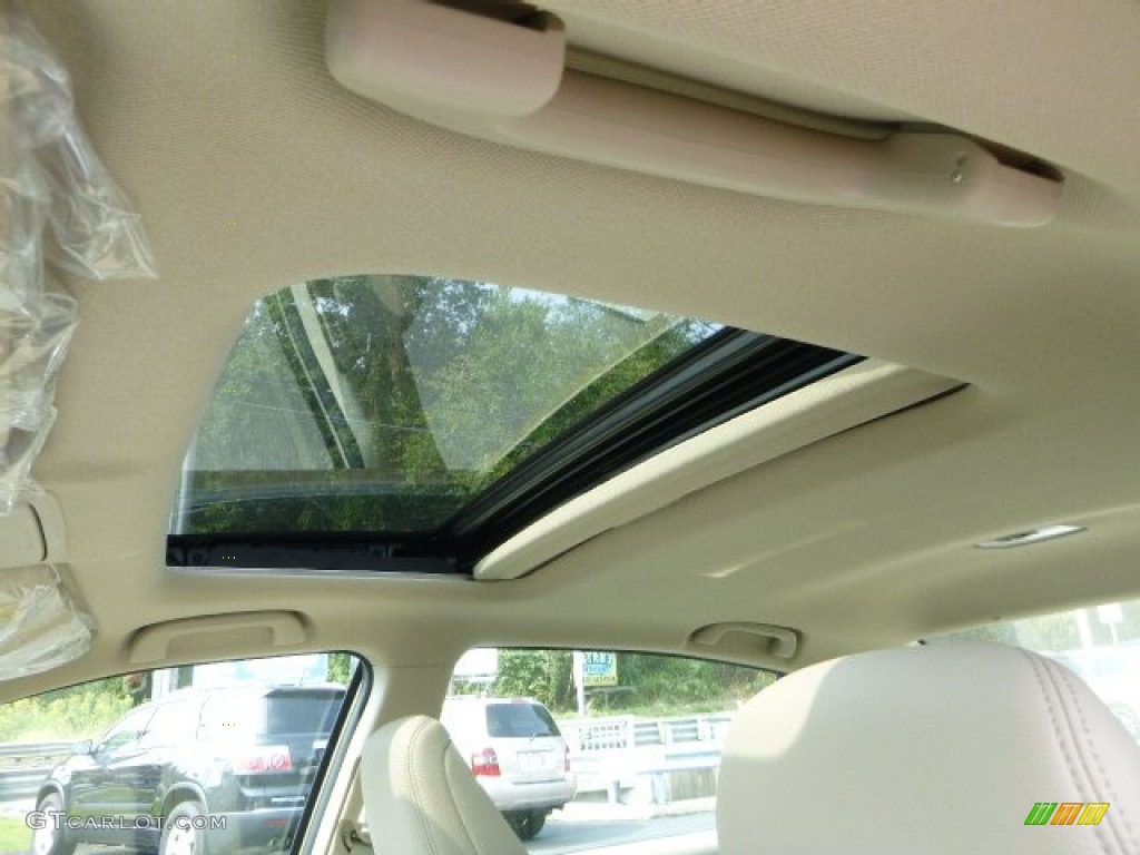 2014 Accord EX-L V6 Sedan - Champagne Frost Pearl / Ivory photo #14