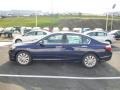 2014 Obsidian Blue Pearl Honda Accord EX-L Sedan  photo #6