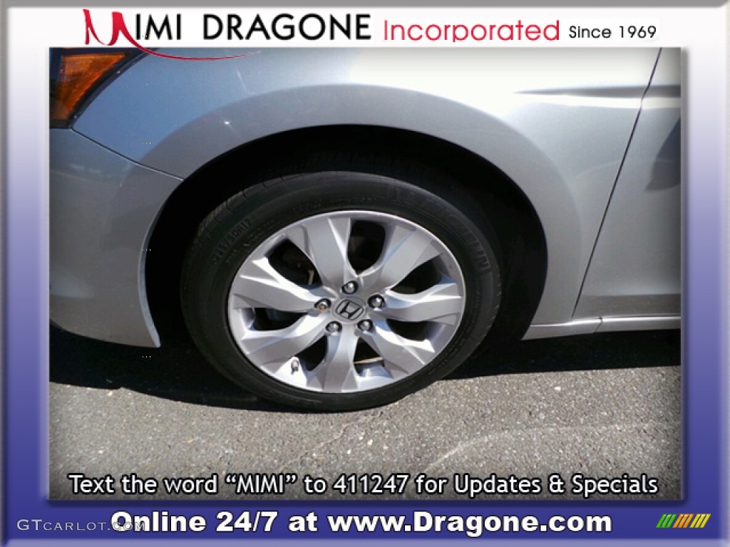 2010 Accord EX-L Sedan - Alabaster Silver Metallic / Black photo #4