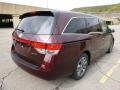 2014 Dark Cherry Pearl Honda Odyssey Touring Elite  photo #3