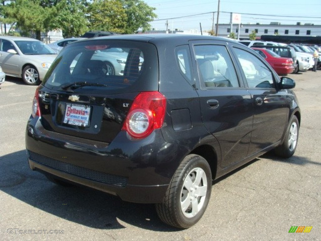 2010 Aveo Aveo5 LS - Black Granite / Charcoal photo #4