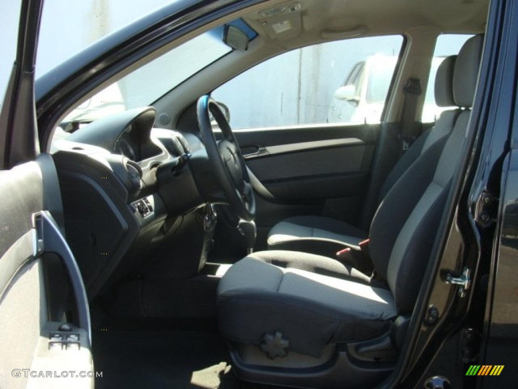 2010 Aveo Aveo5 LS - Black Granite / Charcoal photo #7