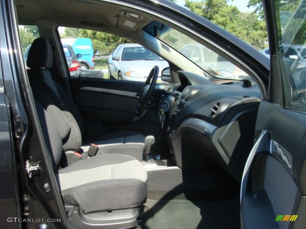 2010 Aveo Aveo5 LS - Black Granite / Charcoal photo #8