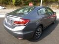 Polished Metal Metallic - Civic EX Sedan Photo No. 3