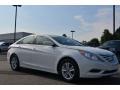 2011 Shimmering White Hyundai Sonata GLS  photo #1