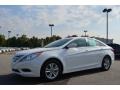 2011 Shimmering White Hyundai Sonata GLS  photo #6