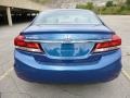2013 Dyno Blue Pearl Honda Civic LX Sedan  photo #4