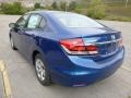 2013 Dyno Blue Pearl Honda Civic LX Sedan  photo #5