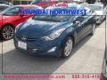 2013 Windy Sea Blue Hyundai Elantra Limited  photo #1