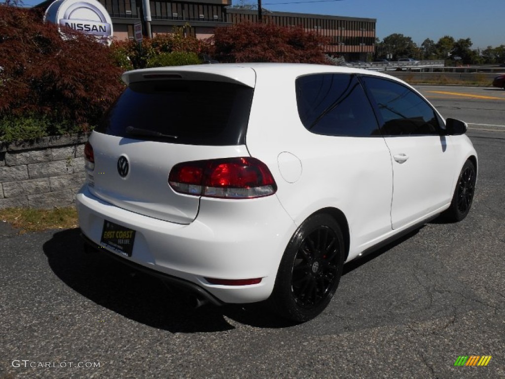 2010 GTI 2 Door - Candy White / Interlagos Plaid Cloth photo #4