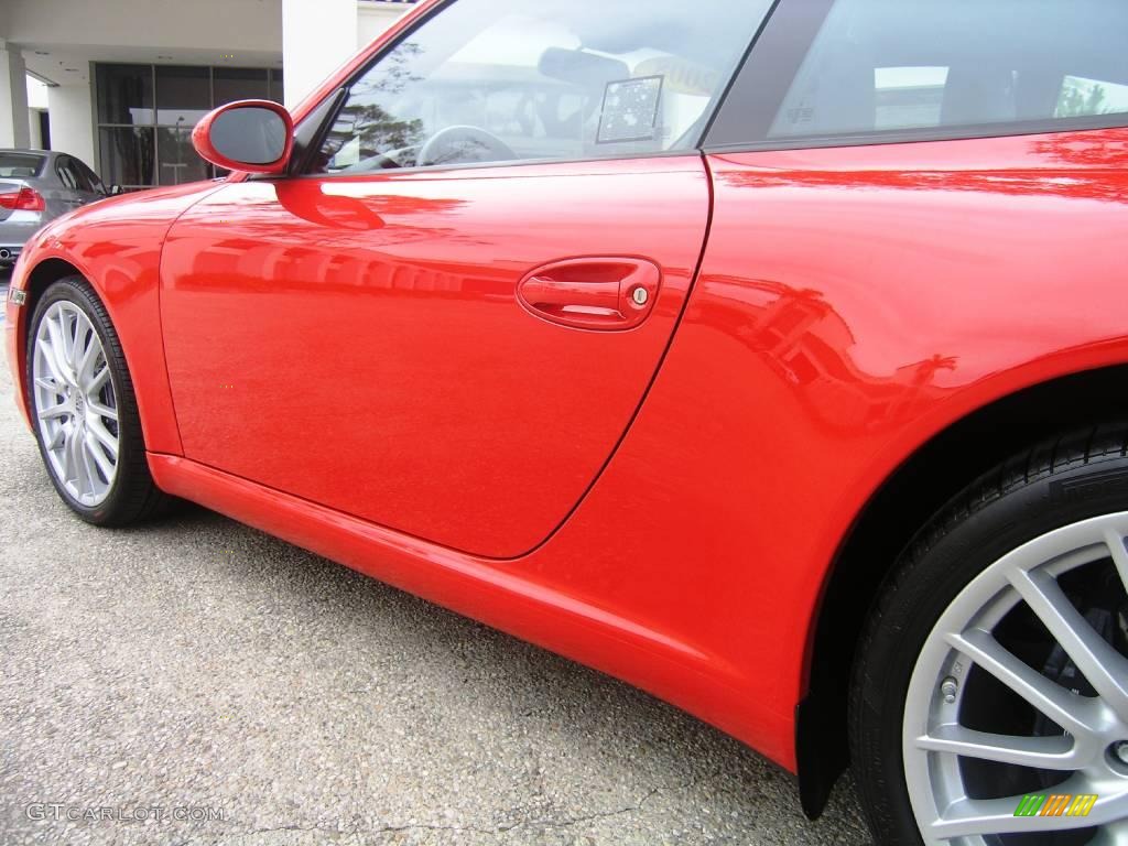 2008 911 Carrera Coupe - Guards Red / Black/Stone Grey photo #11