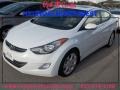 2013 Shimmering White Hyundai Elantra Limited  photo #1