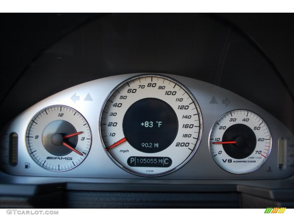 2005 Mercedes-Benz E 55 AMG Sedan Gauges Photos