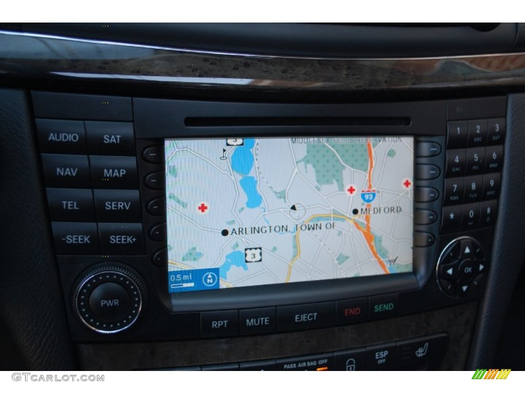 2005 Mercedes-Benz E 55 AMG Sedan Navigation Photos