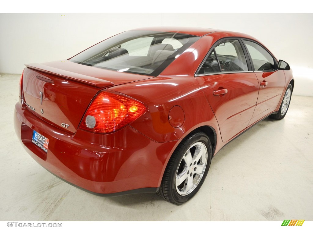 2007 G6 GT Sedan - Crimson Red / Ebony photo #5