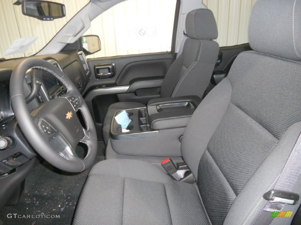 2014 Silverado 1500 LT Double Cab 4x4 - Brownstone Metallic / Jet Black photo #7