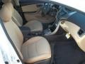 2013 Shimmering White Hyundai Elantra GLS  photo #3