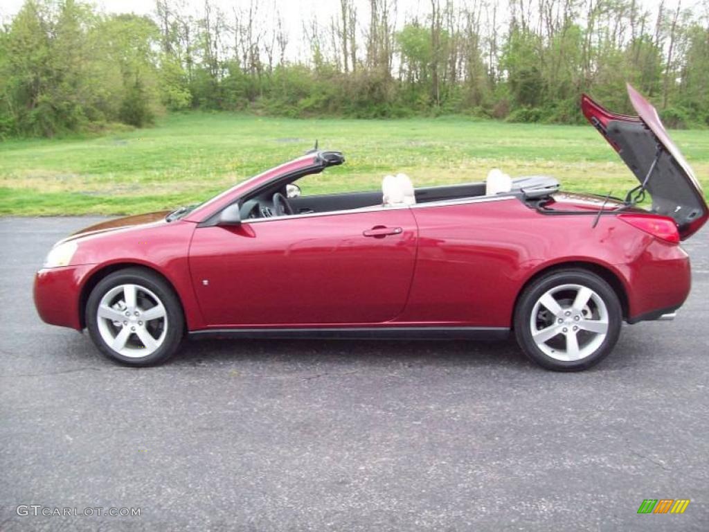 2009 G6 GT Convertible - Performance Red Metallic / Light Taupe photo #10