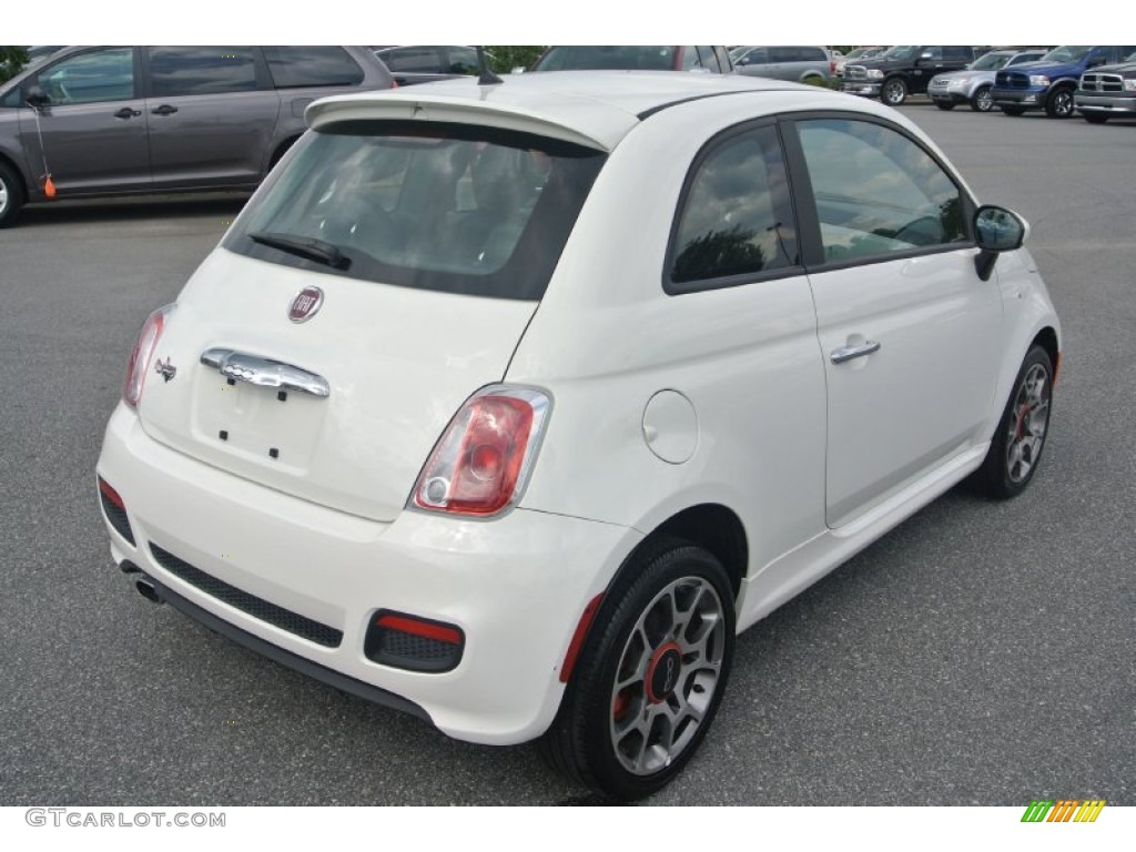 Bianco (White) 2013 Fiat 500 Sport Exterior Photo #85972680