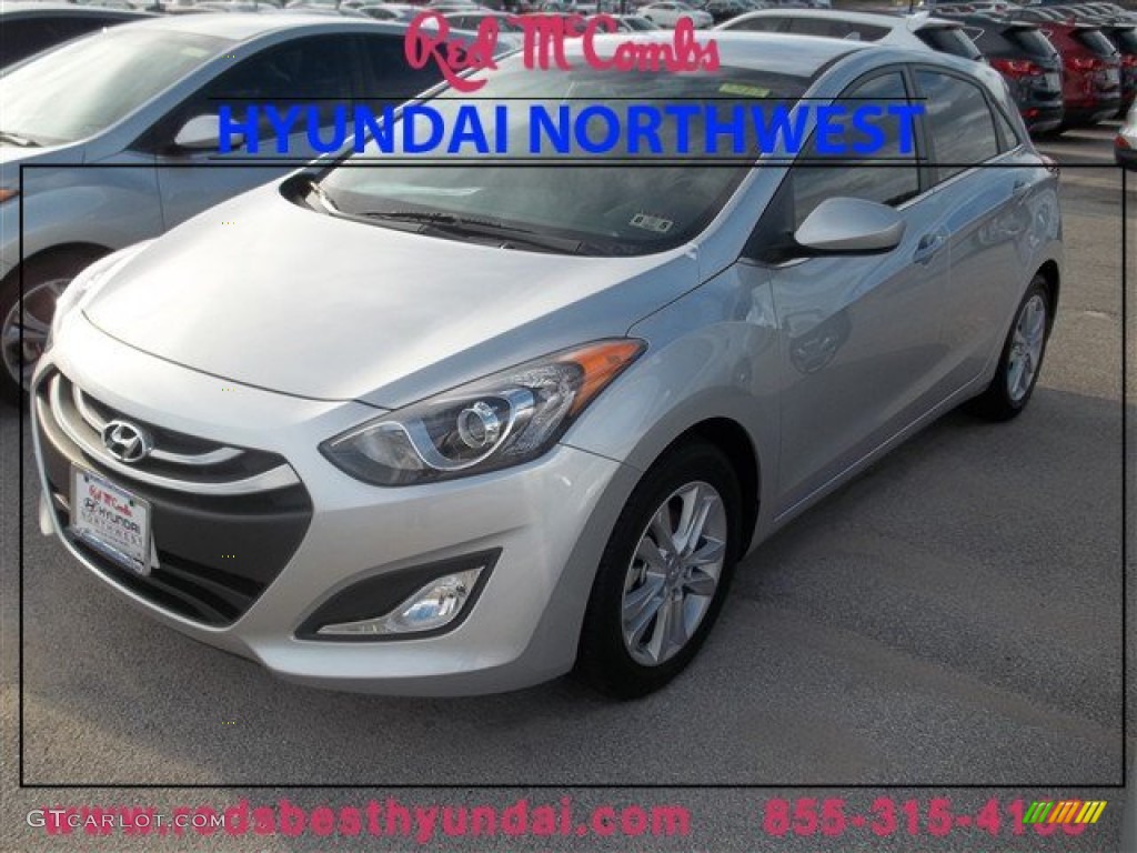 2013 Elantra GT - Silver / Black photo #1