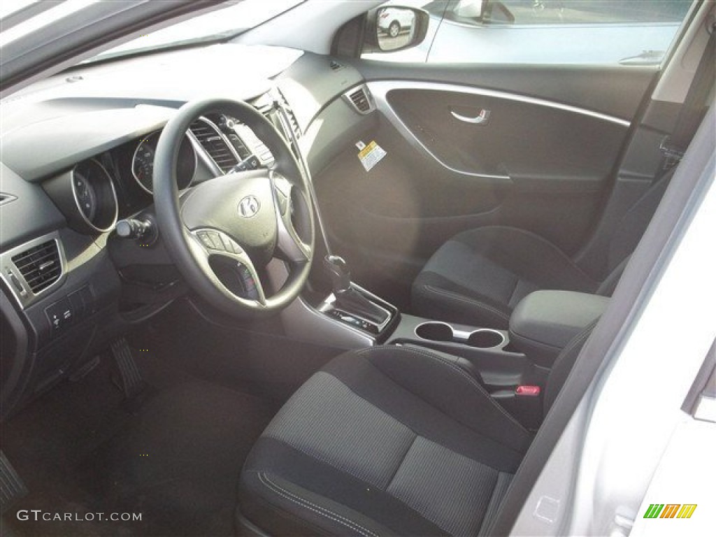 2013 Elantra GT - Silver / Black photo #4