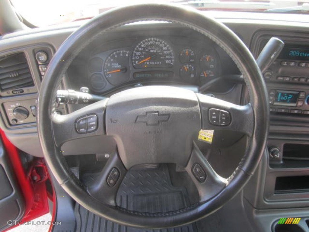 2006 Silverado 1500 Z71 Crew Cab 4x4 - Victory Red / Dark Charcoal photo #15