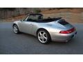 1998 Arctic Silver Metallic Porsche 911 Carrera Cabriolet  photo #6