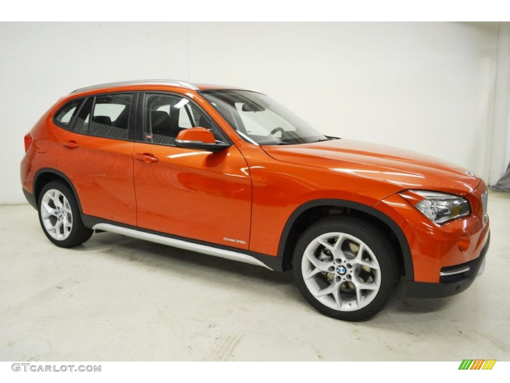 Valencia Orange 2014 BMW X1 sDrive28i Exterior Photo #85973541