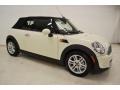 2014 Pepper White Mini Cooper Convertible  photo #2