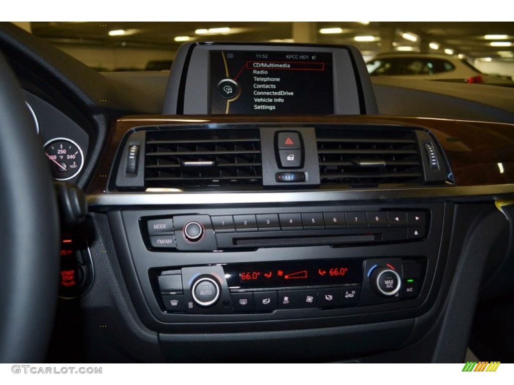 2014 3 Series 320i Sedan - Mineral Grey Metallic / Black photo #8