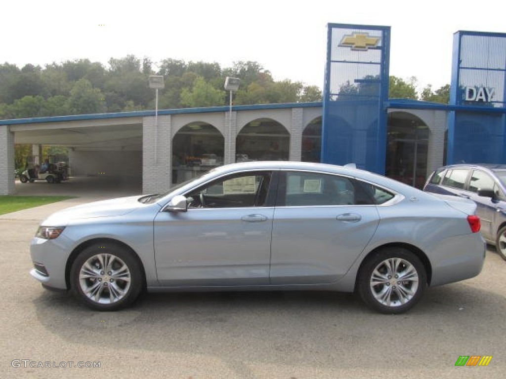 2014 Impala LT - Silver Topaz Metallic / Jet Black photo #2
