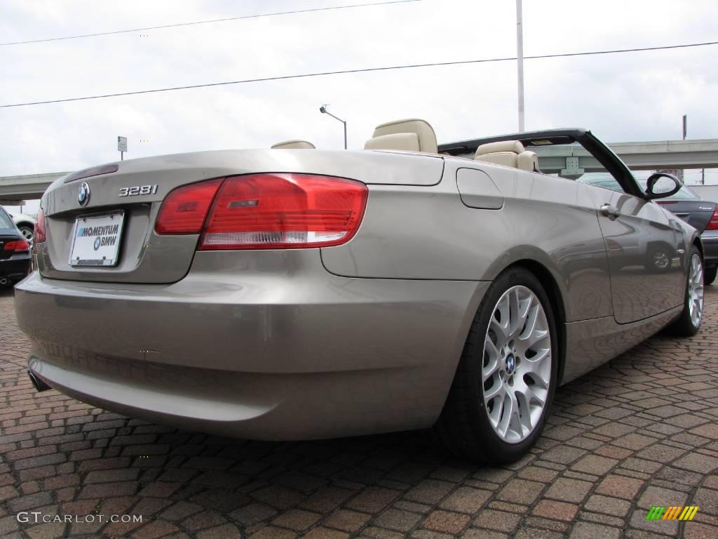 2009 3 Series 328i Convertible - Platinum Bronze Metallic / Cream Beige Dakota Leather photo #5