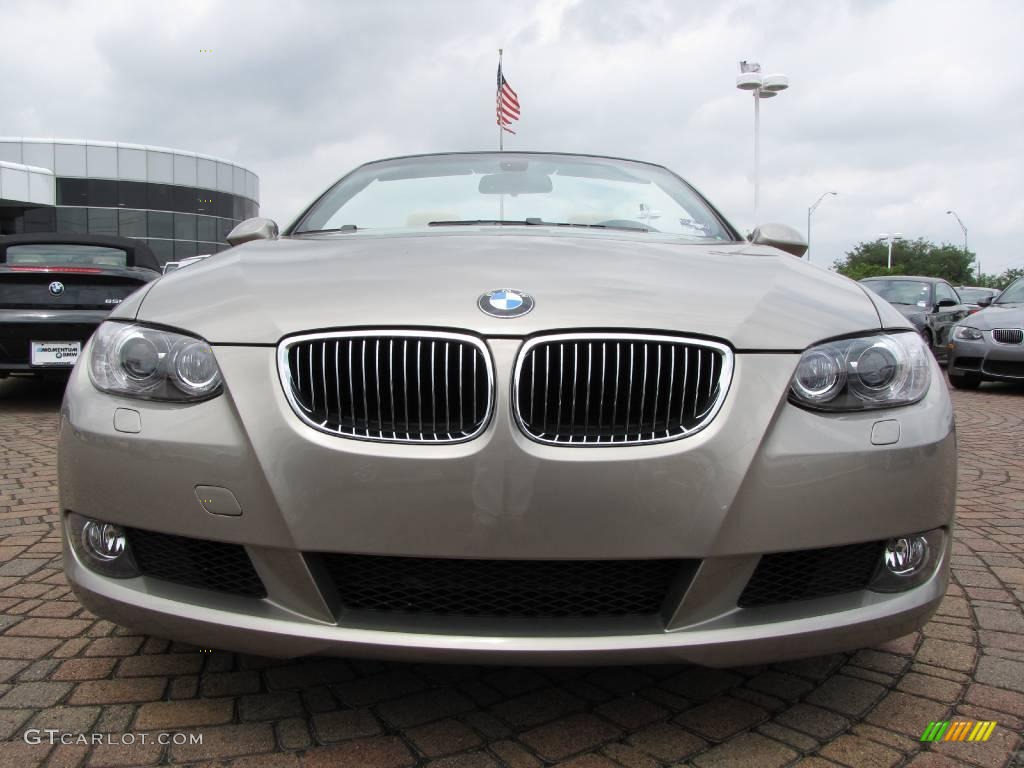 2009 3 Series 328i Convertible - Platinum Bronze Metallic / Cream Beige Dakota Leather photo #8