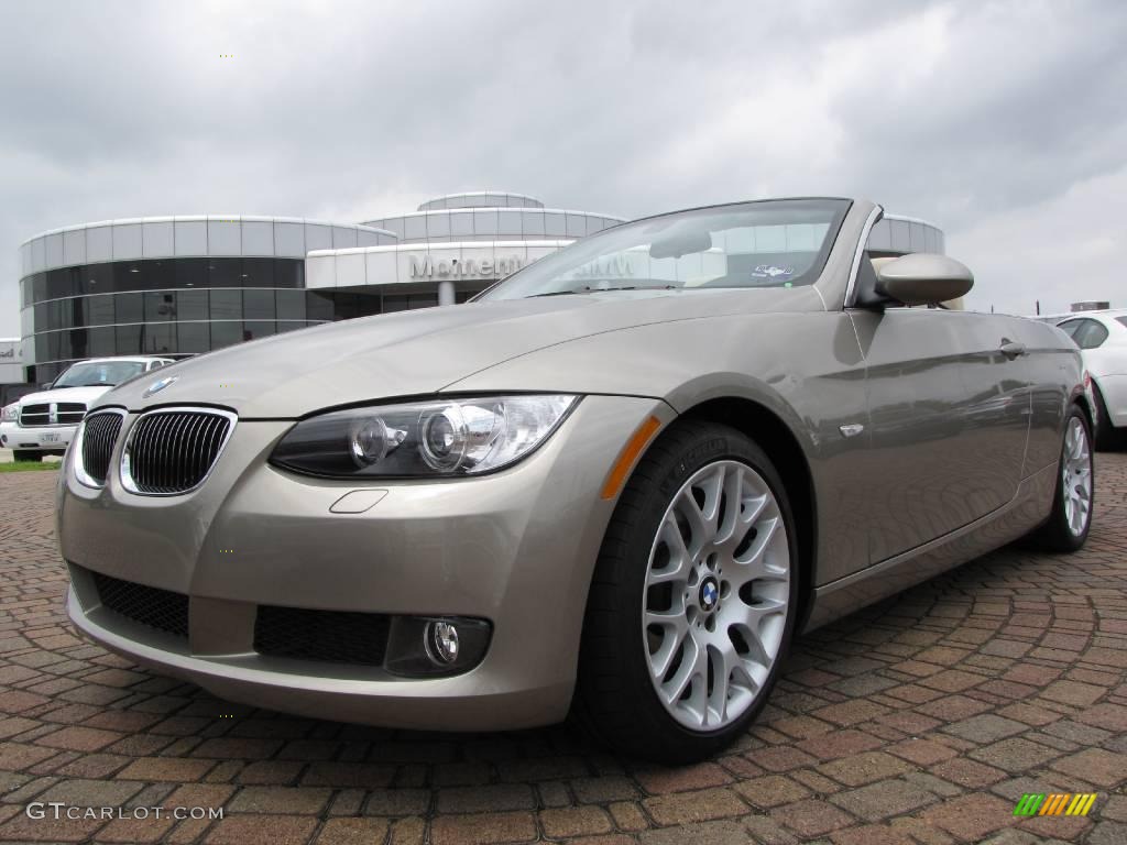 2009 3 Series 328i Convertible - Platinum Bronze Metallic / Cream Beige Dakota Leather photo #9