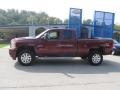 2013 Deep Ruby Metallic Chevrolet Silverado 2500HD LT Extended Cab 4x4  photo #2