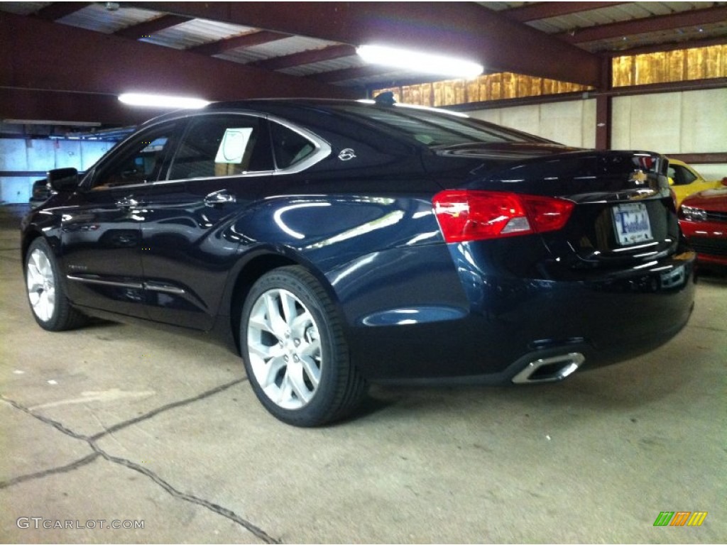 2014 Impala LTZ - Blue Ray Metallic / Jet Black/Mojave photo #4