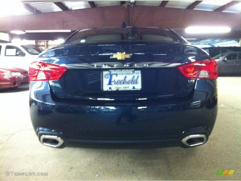 2014 Impala LTZ - Blue Ray Metallic / Jet Black/Mojave photo #5